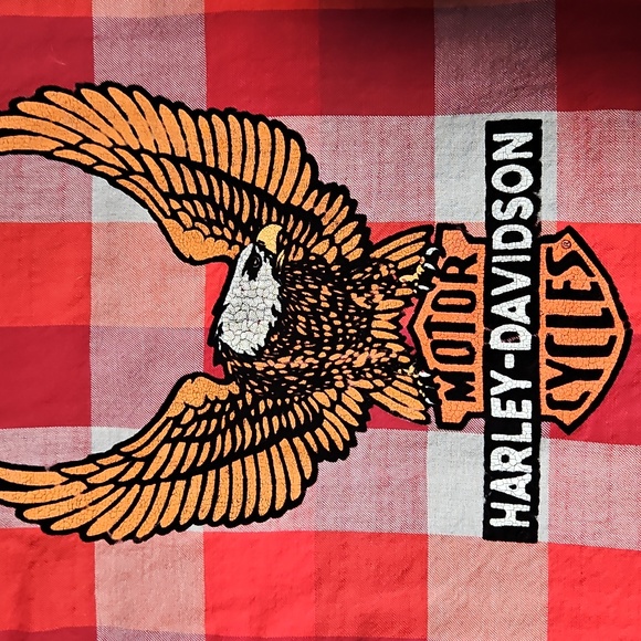 Harley-Davidson Flannel with LOGO - Picture 4 of 8